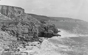 Swanage: Coastal Cliffs at Swanage