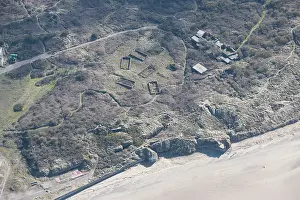 Spurn: Part of the Coastal Defence Battery at Spurn Point, 2014