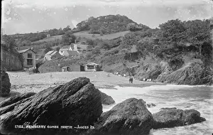Combe: Coastal Scene at Combe Martin