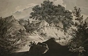 Smyth: Coastal scene with rocks and trees