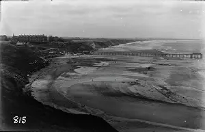 Overcast: Coastal View with Pier