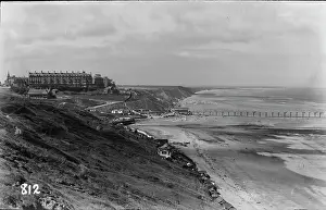 Huts: Coastal View with Pier