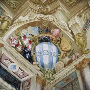 Allegri: A coat of arms, detail