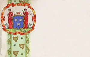 Harps: The Coat of Arms of Dublin, Ireland
