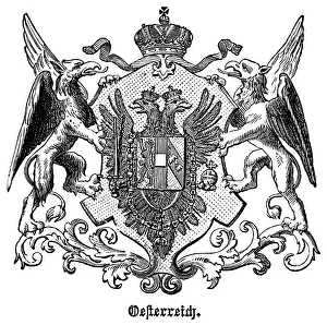 Austria Hungary: Coat of arms, Empire of Austria