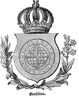 Escutcheon: Coat of arms, Empire of Brazil