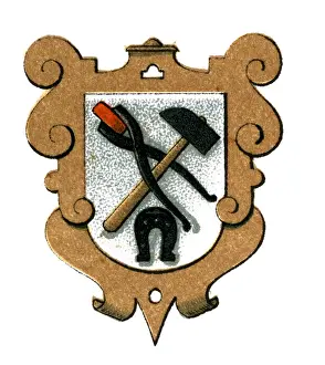 Guilds: Coat of arms, Germany, blacksmithes