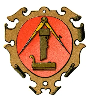 Guilds: Coat of arms, Germany, carpenters