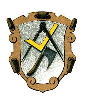 Guilds: Coat of arms, Germany, carpenters