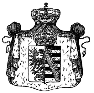 Saxony Anhalt: Coat of arms, Germany, Duchy of Anhalt