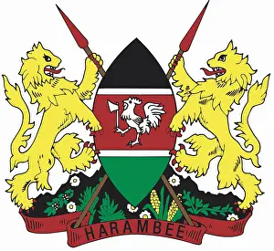 No People: Coat of arms, Kenya
