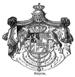 Escutcheon: Coat of arms, Kingdom of bavaria