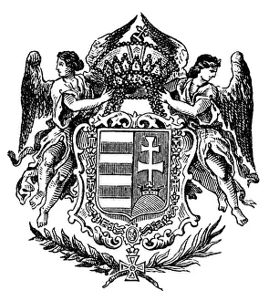 Austria Hungary: Coat of arms, Kingdom of Hungary