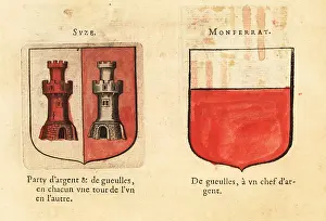 Suze: Coat of arms of the Margraviate of Susa and the