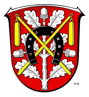 Acorns: Coat of arms, Moerfelden-Walldorf