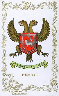 Kinross: The Coat of Arms of Perth, Perthshire, Scotland