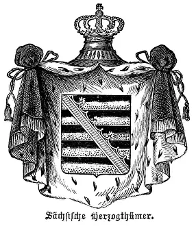 Altenburg: Coat of arms, Saxonian principalities