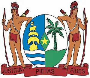 Soam: Coat of arms, Suriname