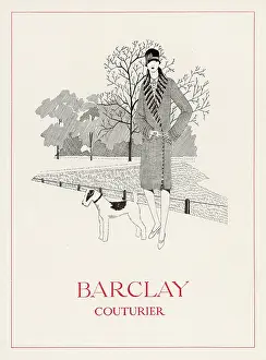 Cuff: Coat and Fox Terrier 1927