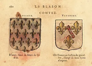 Comtez: Coats of arms of the Counts of Provence and Vendome