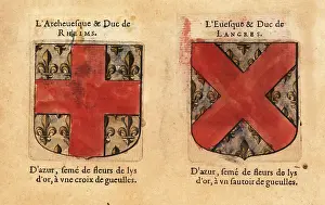 Armorial: Coats of arms of the Dukes of Rheims and Langres