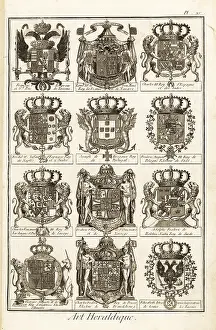 Brisson: Coats of arms of kings, queens and emperors