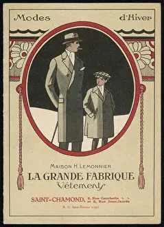 Muffler: Coats for Man - Boy 1926