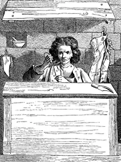 Booths: Cobbler, by Edme Bouchardon