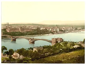 Coblenz: Coblenz, the Rhine, Germany