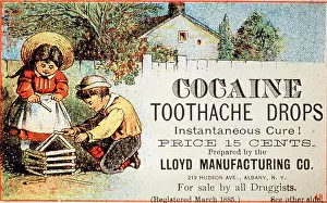 Dentistry: Cocaine Toothache Drops, 1885