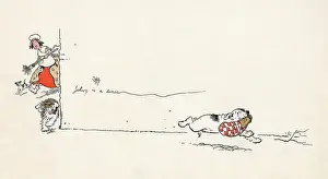 Doodle: Cock-a-doodle-doo, My dame has lost her shoe
