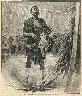 Cement: Cock Sacrificed 1903