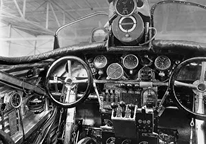 Fittings: Cockpit of a passenger plane, 1926