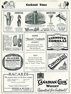 Vermouth: Cocktails in The Sketch, 1920s