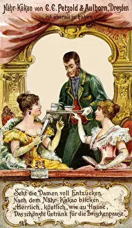 Theatregoers: Cocoa advert