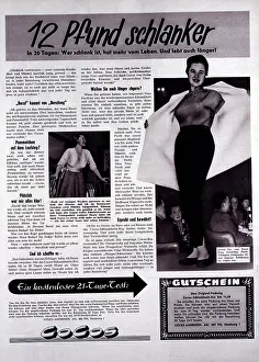 Catwalk: Cocos slimming cure diet aid advert