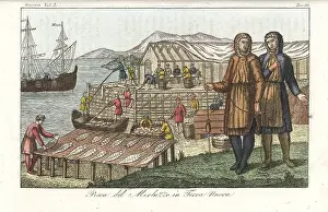 Gutting: Cod fishery in the New World