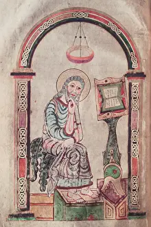 Kremsmuenster: Codex Millenarius with a depiction of an Evangelist