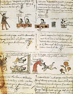 Osuna: Codex Osuna, 16th C.. Spanish viceroyship in Mexico