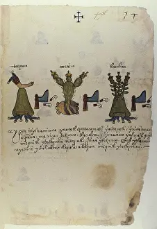 Osuna: Codex Osuna, 16th C.. Spanish viceroyship in Mexico