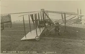 Cody Circuit of Britain Biplane at Hendon