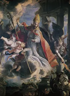 Claudio: COELLO, Claudio. Triumph of St. Augustine