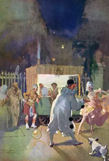 Revellers: Coffee Stall by Gordon Nicoll