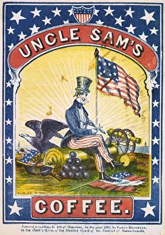 Whittling: Coffee, Uncle Sam's Coffee, illustrated ?