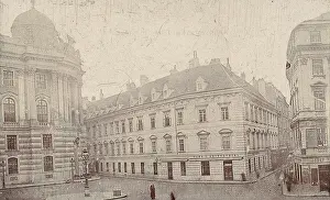 Herrengasse: The coffeehouse Griensteidl in Vienna