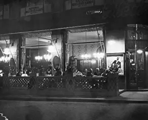 Coffeehouse in Vienna, 1936