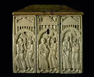 Plaque: Coffer of the Beatitudes. Spain