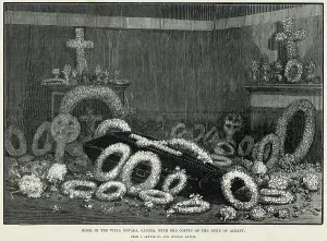 Funerals: Coffin of Duke of Albany 1884