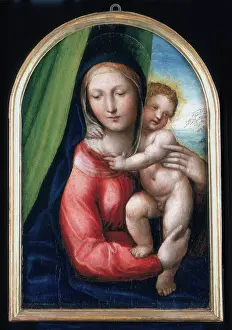 Sodoma: Coffin head of the Madonna