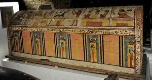 Polychromy: Coffin of priest Ken-Hor. Egypt